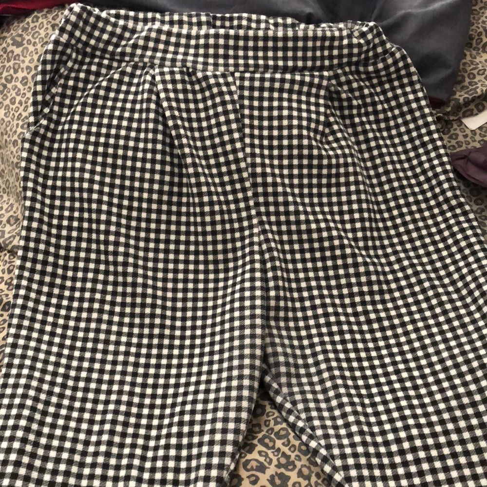 Plaided pants